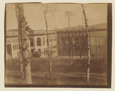 Tehran, Palace, Courtyard of Golestan Lake by Luigi Pesce